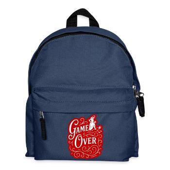 Game Over de mariage drôle - Sac à dos Enfant - bleu marine - Devant
