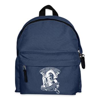 Fishermen WH - Kinder Rucksack - Navy - Vorne
