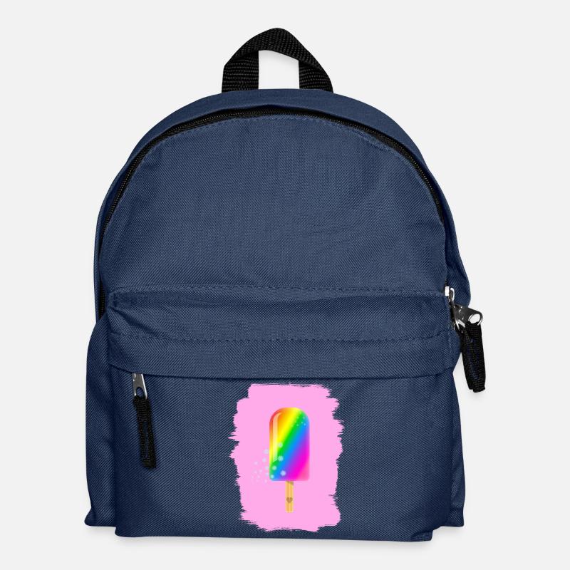 Glace de licorne - Sac à dos Enfant - bleu marine