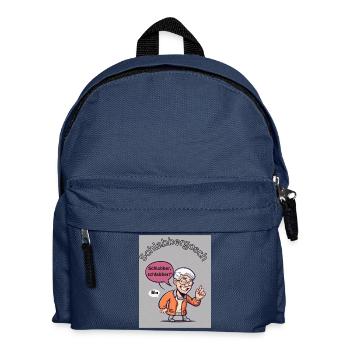 Schlabbergosch - Kinder Rucksack - Navy - Vorne