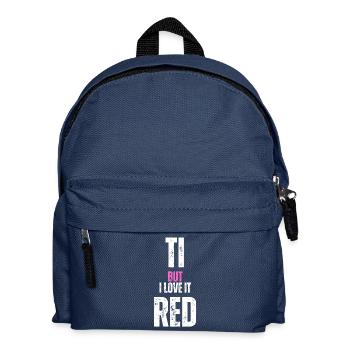 Parents' are tired - Kids' Backpack - navy - Front