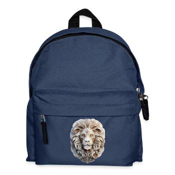 Sternzeichen Löwe - Kinder Rucksack - Navy - Vorne