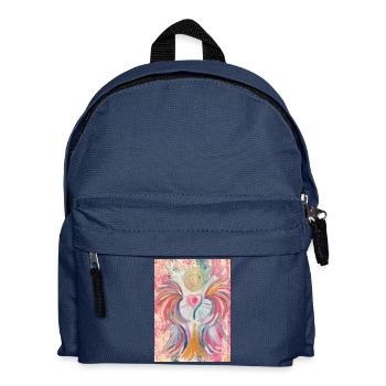 Herzengel Energiebefreiung - Kinder Rucksack - Navy - Vorne
