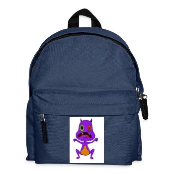 Ungeheuer - Kinder Rucksack - Navy - Vorne