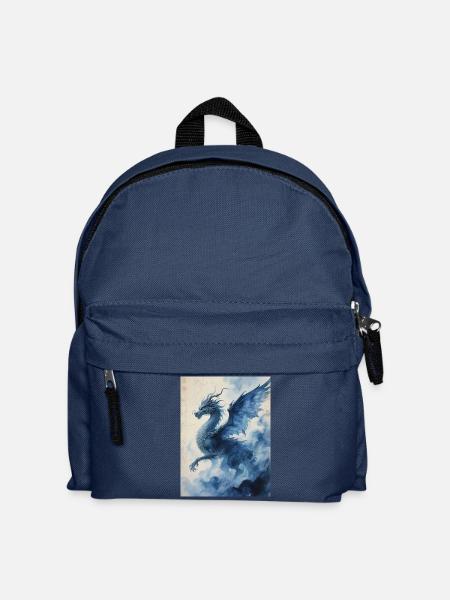 The Ancestral Flight: Yinglong – First Breath - Kids' Backpack - navy