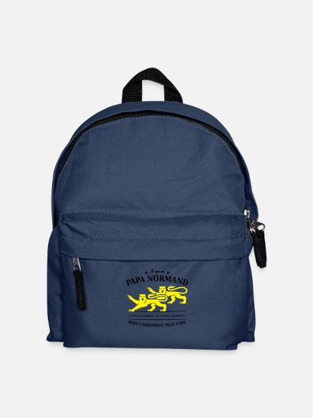 papa normand guepar or - Sac à dos Enfant - bleu marine