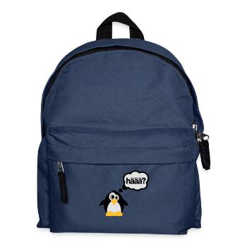 Penguins - Haaa? - Sac à dos Enfant - bleu marine - Devant
