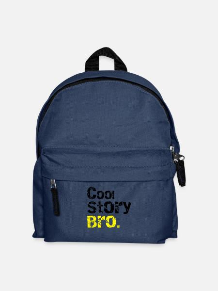 Cool story Bro - Kinder Rucksack - Navy
