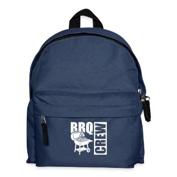 Grill Crew BBq - Kinder Rucksack - Navy - Vorne