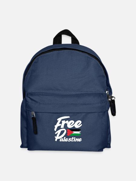 Palestine flag - Kids' Backpack - navy