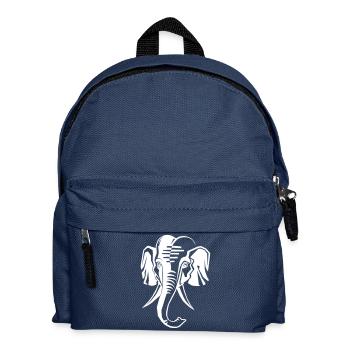 Elephant - Kinder Rucksack - Navy - Vorne
