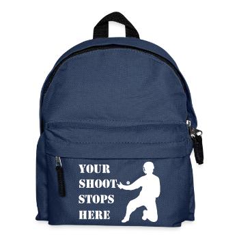 Floorball Goalkeeper - Kinder Rucksack - Navy - Vorne