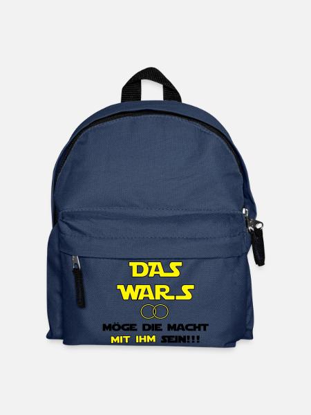 Das Wars - Kinder Rucksack - Navy