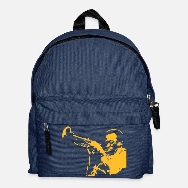 Miles Davis - Sac à dos Enfant - bleu marine