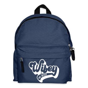 2023 Verlobung Brautdusche Hochzeit - Kinder Rucksack - Navy - Vorne