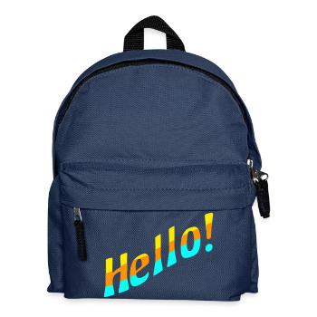 Bonjour! - Sac à dos Enfant - bleu marine - Devant