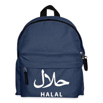 Halal - Kinder Rucksack - Navy - Vorne