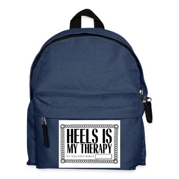 MY THERAPHY SHIRTS page 0002 - Kids' Backpack - navy - Front