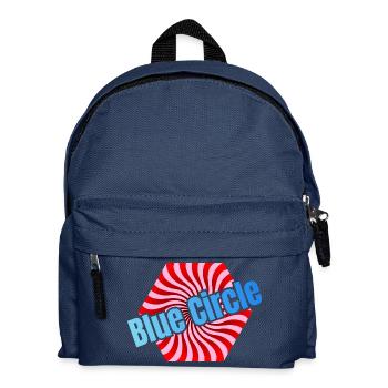 Süßes sechseckiges Bonbon - Kinder Rucksack - Navy - Vorne