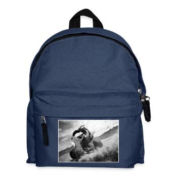 QUAD IN ACTION - Kinder Rucksack - Navy - Vorne