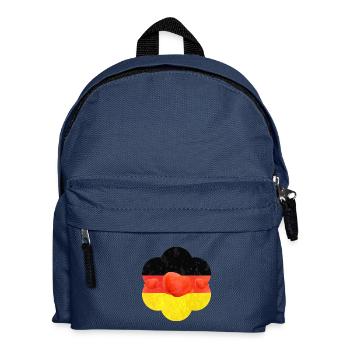 Germany Poppy - Kids' Backpack - navy - Front