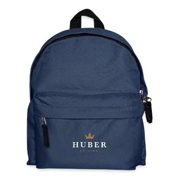 Huber Original Familienlogo - Kinder Rucksack - Navy - Vorne
