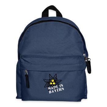 edelweiss made in bayern - Kinder Rucksack - Navy - Vorne
