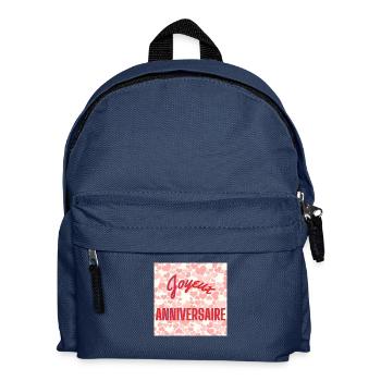 GEBURTSTAG, ALLES GUTE ZUM GEBURTSTAG, ALLES GUTE ZUM GEBURTSTAG - Kinder Rucksack - Navy - Vorne