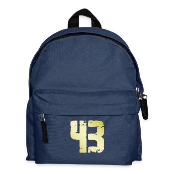 43 Nombre Vintage - Sac à dos Enfant - bleu marine - Devant