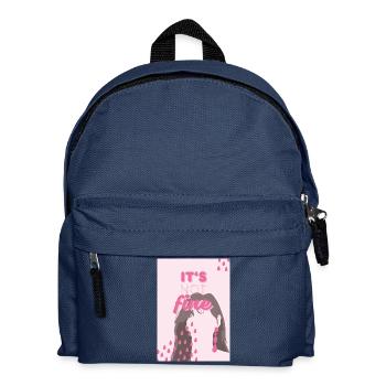 Taeyeon - it 's not fine - Kids' Backpack - navy - Front