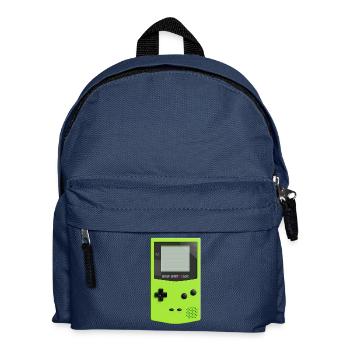 Spiel Junge Farbe - Kinder Rucksack - Navy - Vorne