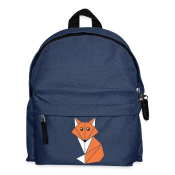 Kawaii renard - Sac à dos Enfant - bleu marine - Devant