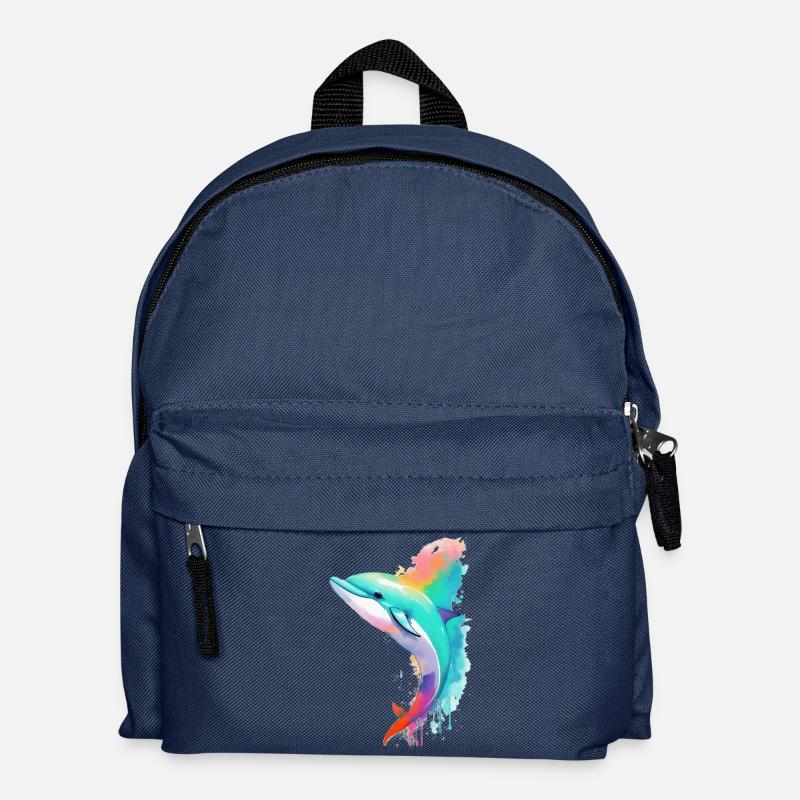 Delfin - Kinder Rucksack - Navy