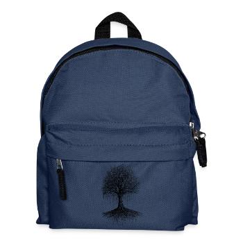 Echo der Wurzeln - Kinder Rucksack - Navy - Vorne