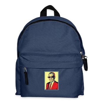 VDB ICON VAN DER BELLEN - Kinder Rucksack - Navy - Vorne