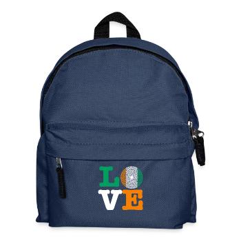IVORY COAST heart - Kids' Backpack - navy - Front