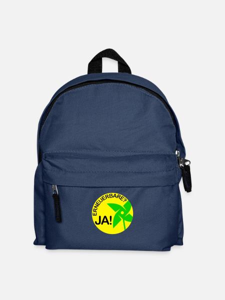 renewable? yes! (Round) - Kids' Backpack - navy