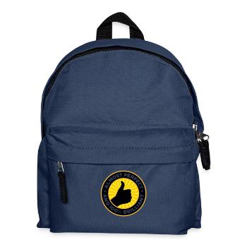 Fast perfekt und genial - Kinder Rucksack - Navy - Vorne