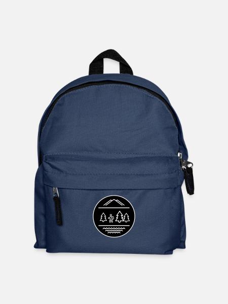 wandern - Kinder Rucksack - Navy