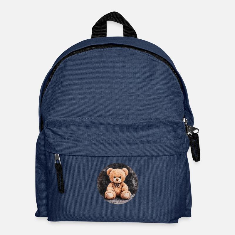 Favorite bear: Timeless cuddling joy! - Kids' Backpack - navy