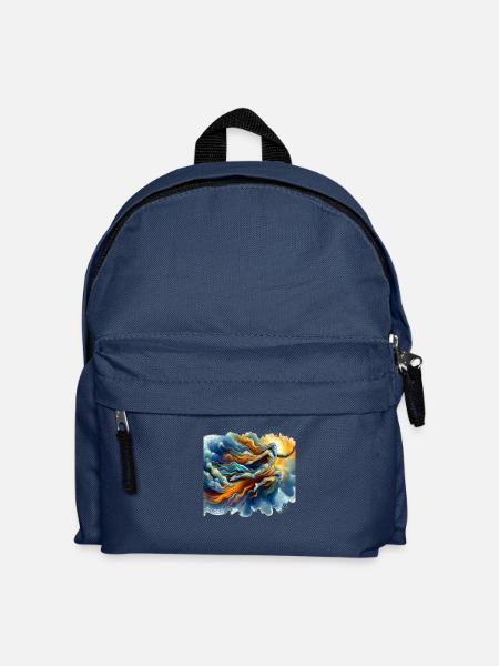 Divine Man - Kids' Backpack - navy