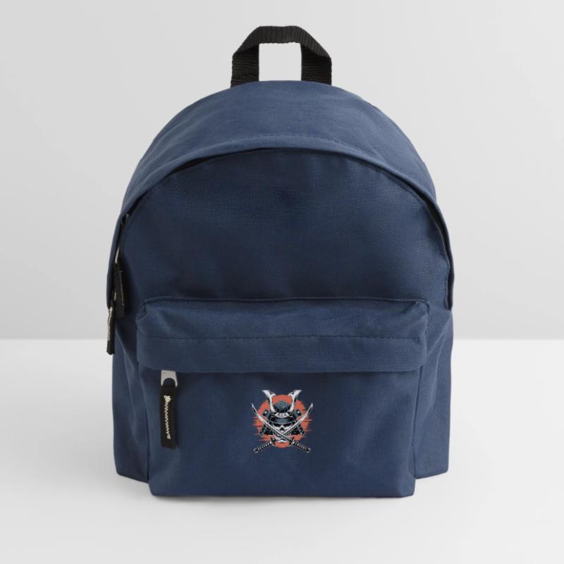 Japanischer Samurai-Krieger Kinder Rucksack