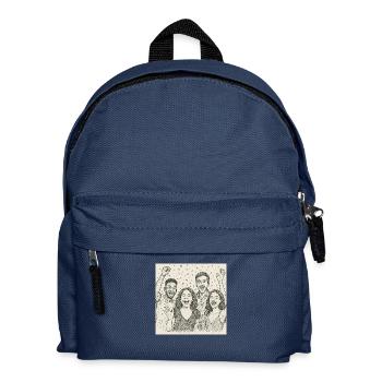 Evening with friends - Kids' Backpack - navy - Front