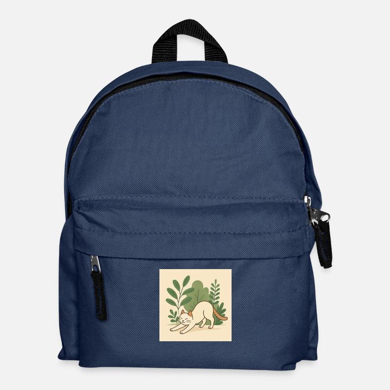 Chat - Sac à dos Enfant - bleu marine