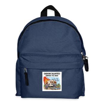 Embrace the Chaos - Kids' Backpack - navy - Front