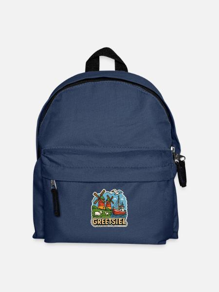 Greetsiel - Kinder Rucksack - Navy