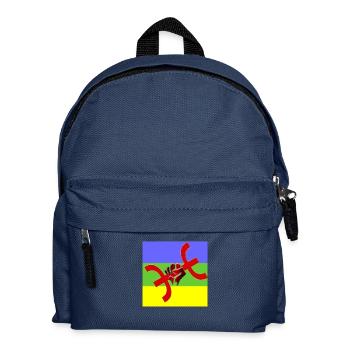 poing_momo - Sac à dos Enfant - bleu marine - Devant