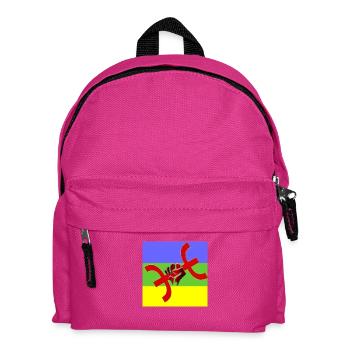 poing_momo - Sac à dos Enfant - fuchsia - Devant