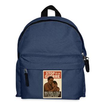 Libota Fashion Plains {Damen & Kinder) - Kinder Rucksack - Navy - Vorne