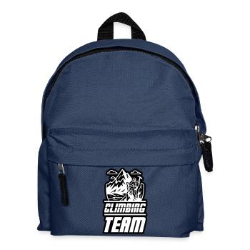 Bergsteiger Team - Kinder Rucksack - Navy - Vorne